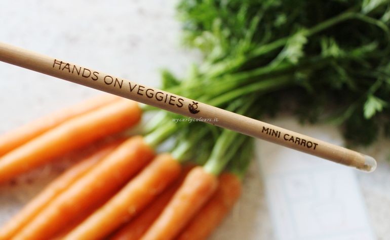 Veggie Pencil Hands on Veggies