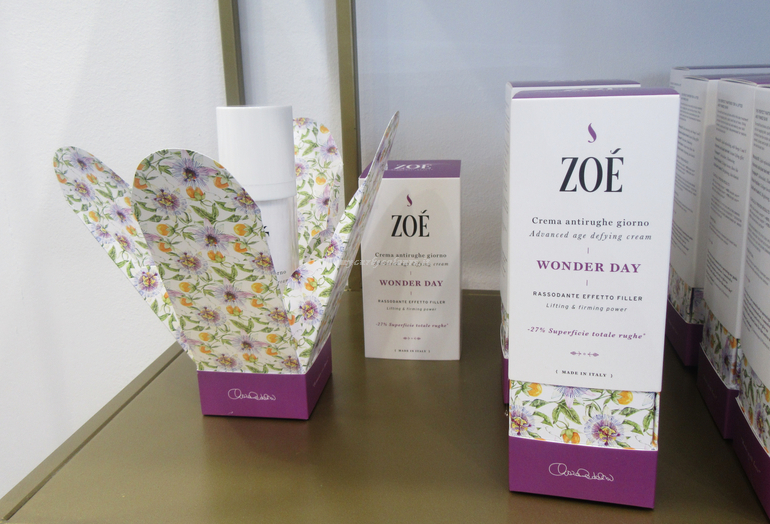 Nuovo packaging Zoè Cosmetics