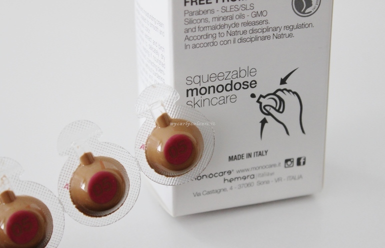 Monocare Squeezable Monodose Skincare