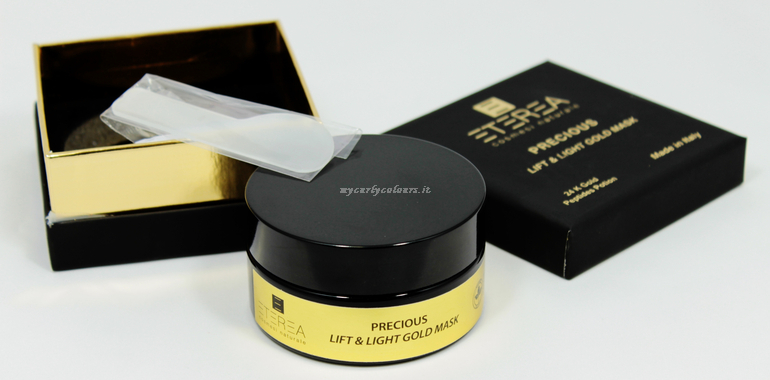 Packaging Precious Lift & Light Gold Mask Eterea Cosmesi Naturale
