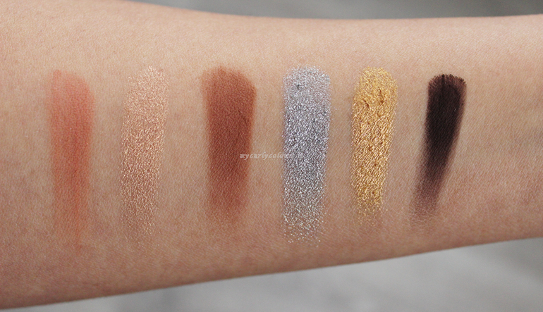 Swatch Shiva Palette Kali Collection Mulac