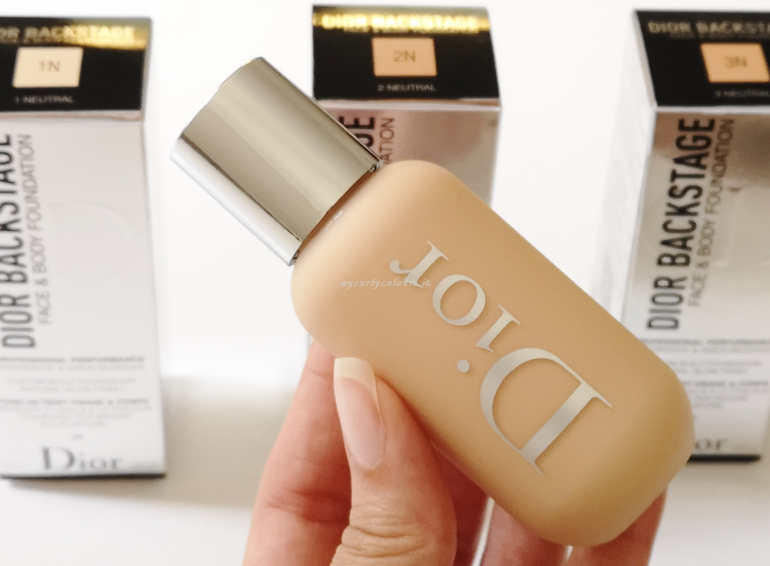 Face & Body Foundation Dior Backstage packaging