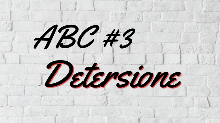 ABC Skin care #3 Detersione