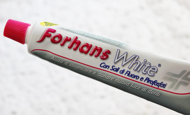 Dentifricio Forhans White