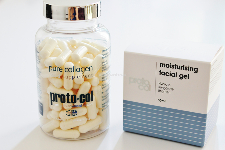 Collagen Moisturising facial gel e Pure Collagen Proto-col