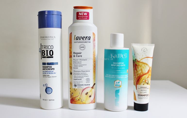 Shampoo finiti - Trico Bio, Lavera, Kamelì e Hands on Veggies 