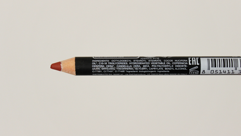 INCI matita labbra n. 53 PuroBIO Cosmetics