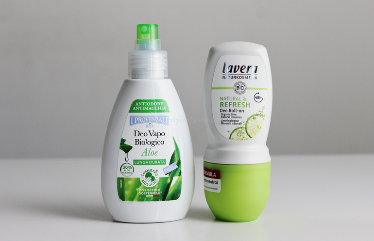 Deodoranti finiti - Deo Vapo Biologico Aloe I Provenzali - Deo Roll On Natural & Refresh Lavera 
