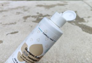 Packaging Shampoo dolce SOS Castagna Biofficina Toscana