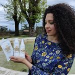 Mycurlycolours con prodotti linea SOS Castagna per capelli secchi Biofficina Toscana