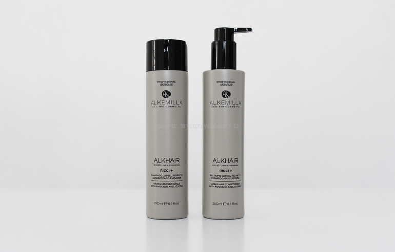Shampoo e Balsamo Ricci + Alkemilla