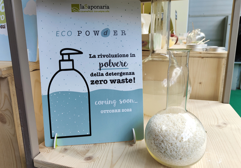 Spoiler SANA 2022 novità Eco Powder La Saponaria
