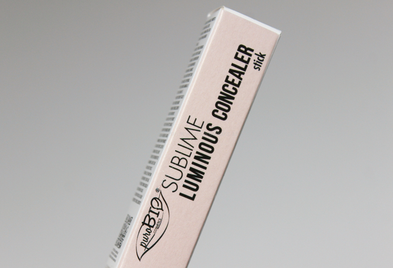 Packaging correttore Sublime Luminous Concealer Stick PuroBIO