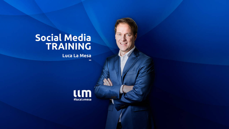Social media training Luca La Mesa