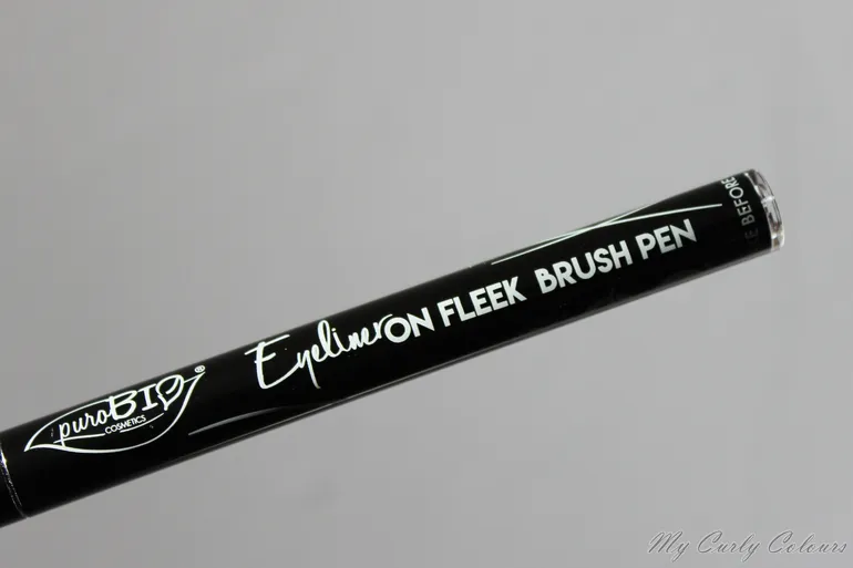 Eyeliner in penna biologico - Eyeliner On Fleek Brush Pen PuroBIO Cosmetics