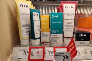 Prodotti skin care Q+A DM