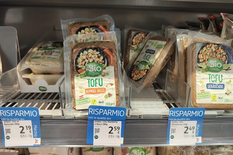 Tofu da dispensa e non da frigo DM