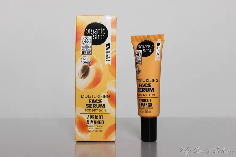 Moisturizing Face Serum Apricot & Mango Organic Shop