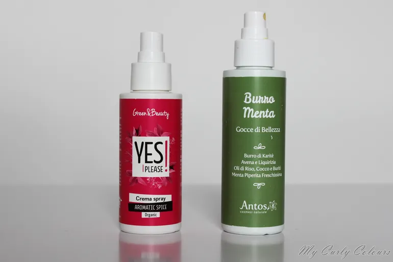 Crema Spray Yes Please! Green & Beauty e Burro Menta Antos Cosmesi