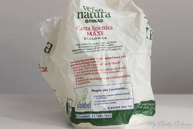 Specifiche Carta Igienica Verso Natura Conad certificata Ecolabel