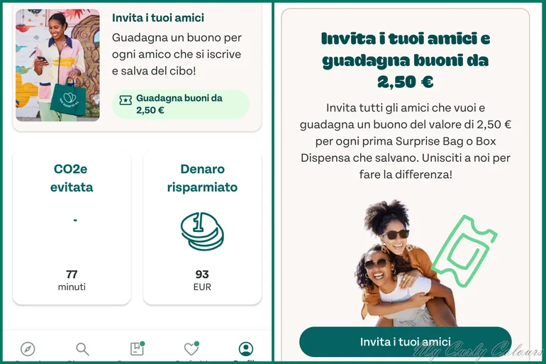 Invita un amico Too Good To Go