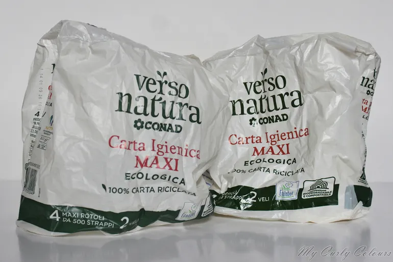 Due confezioni finite di Carta Igienica Mxi Verso Natura Conad Due confezioni finite di Carta Igienica Mxi Verso Natura Conad